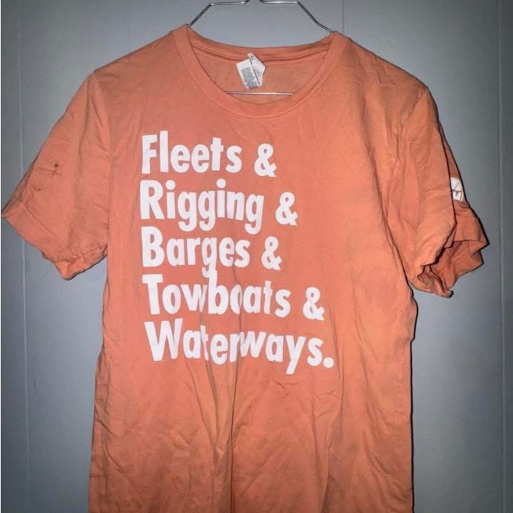 Orange Graphic T-Shirt
